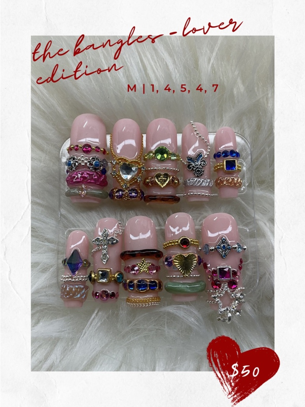 Custom Handmade Press On Nails